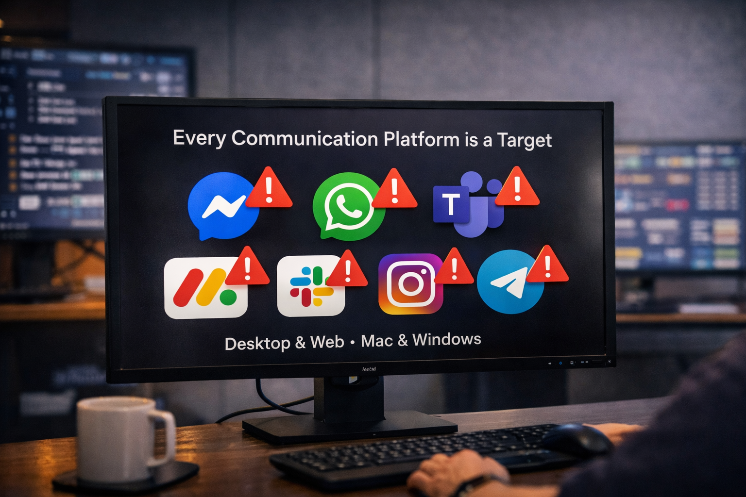 Business messaging apps at risk