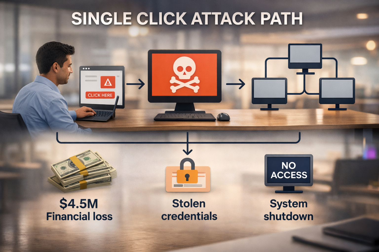 Single Click Attack Path